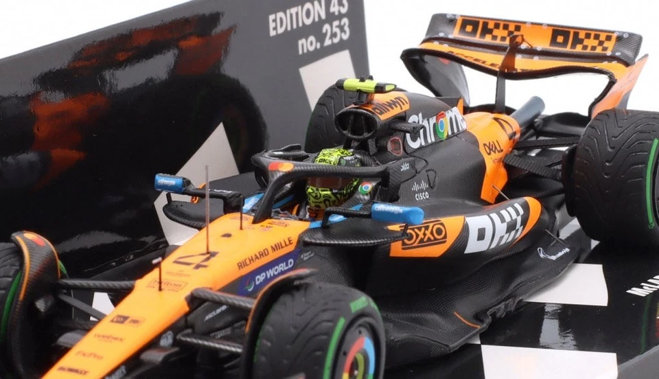 Minichamps McLaren MCL39 Winner Australian GP 2025 - Lando Norris 1/43 Scale - Image 4 of 4