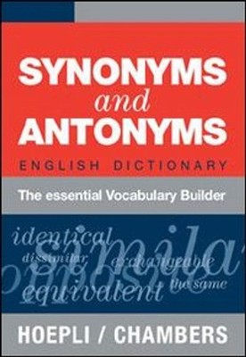 Buch - Synonyme und Antonyme. Englisch Wörterbuch. The Essential Vocabulary Buil