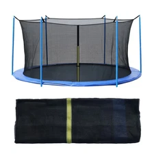8FT/12FT Trampoline Replacement Net Protection Safety Enclosure Net - Blue