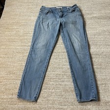 Bullhead Denim Co Low Rise Skinniest Jeans Size 13 Light Blue Wash