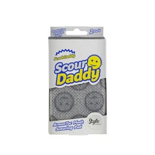 Scour Daddy Heavy Duty Dish Sponges 2 Pack Non Scratch Kitchen Cleaning Pads