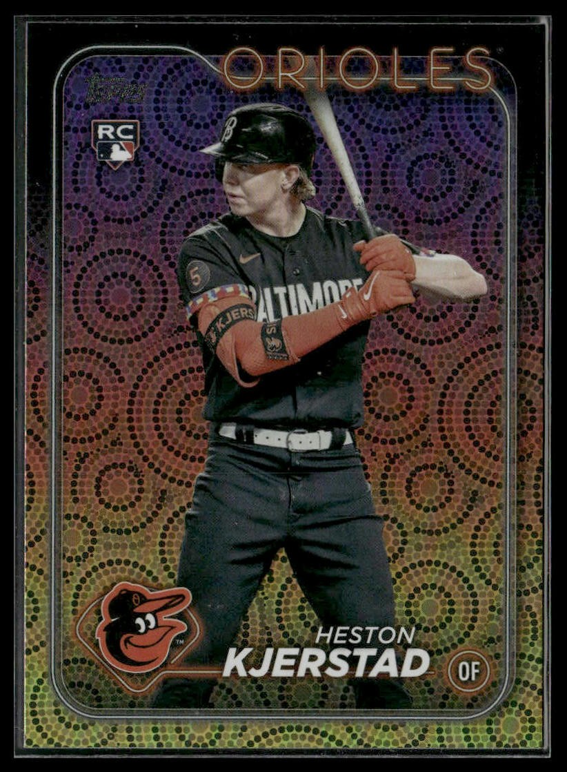 2024 Topps #394 Heston Kjerstad Holiday