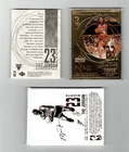 1997 Upper Deck 23 Nights The Jordan Experience 22K Gold Michael Jordan Card 1/2