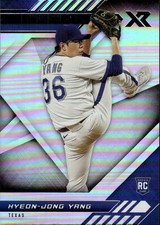 2021 Panini Chronicles Hyeon-Jong Yang #4 XR Texas Rangers 32K