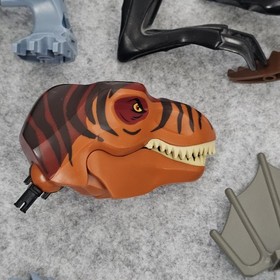 VTG Lego 5987 6721 5886 6722 6721 Dinosaur Lot Parts T-Rex Legs + More