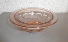 PETITE COUPE SALADIER EN VERRE ROSE