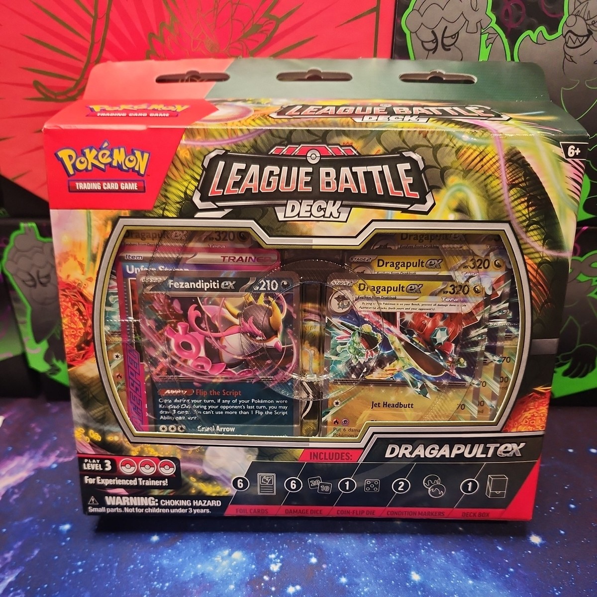 ポケモンカードゲーム league battle deck DRAGAPULTex Amazon.com: Pokemon TCG: Dragapult ex League Battle Deck