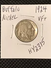 1924 Buffalo Nickel  VF+