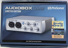 PreSonus AudioBox USB Limited Edition 2x2 Interface Phantom Power Software