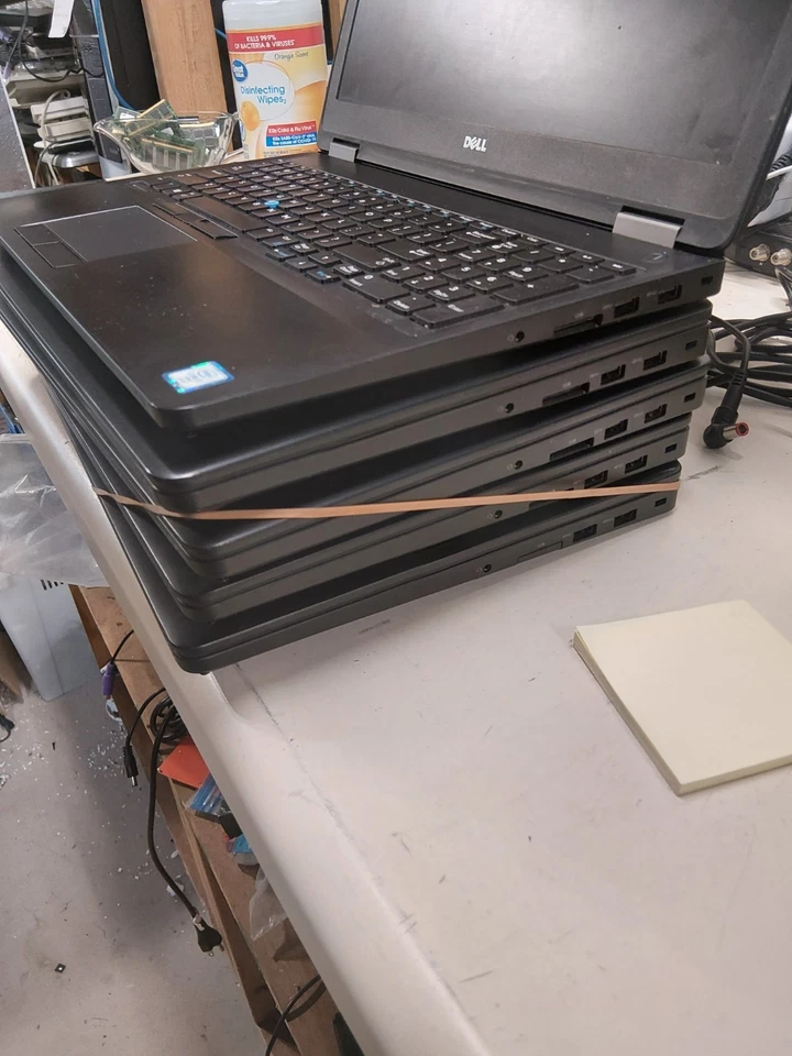 LOTE DE 5 Dell Latitude E5570 15.6" i7-6600U SIN RAM - SIN OS/HDD #557 Foto 3 de 4