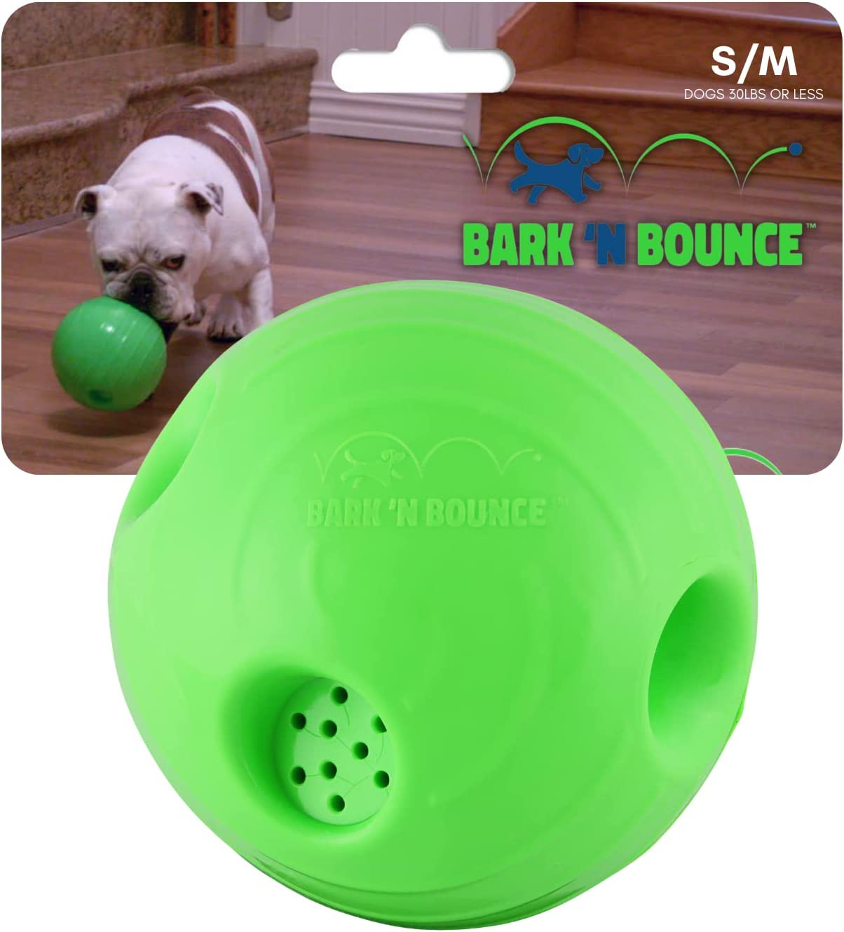 Bark N Bounce: The Interactive Dog Toy Ball That Bounces and Laughs, Engaging Yo