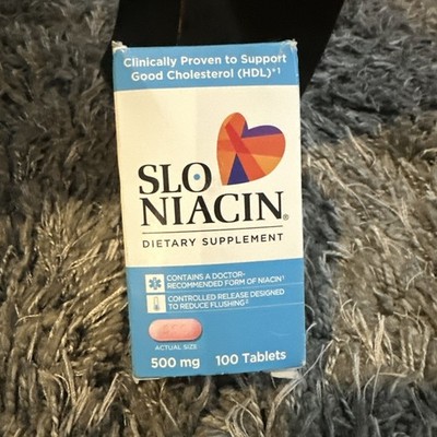 Vitamin B3 500 Mg - Slow Release Niacin for Heart Health, Energy Boost, Healt...