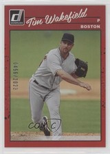 2023 Panini Donruss Retro 1990 Holo Red 456/2023 Tim Wakefield #290 bn5