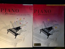 2 Books Faber Piano Adventures - Level 1 - Lesson, Technique  Artistry
