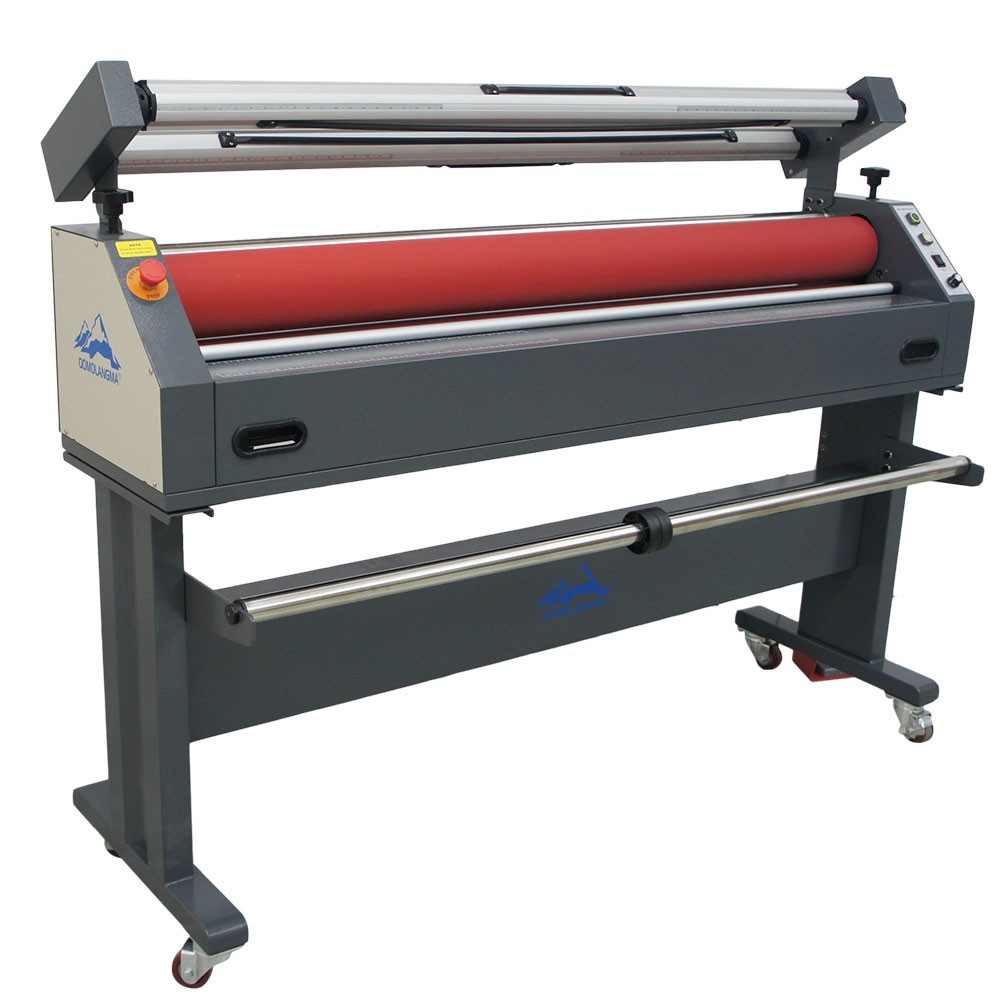 Local Pick-up Qomolangma 63in Wide Format Cold Laminator and Mounting Machine-image