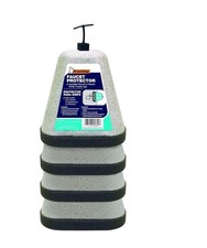 Eco-Friendly Foam Faucet Covers - 4 Pack Gray Insulation for Outdoor Faucets.