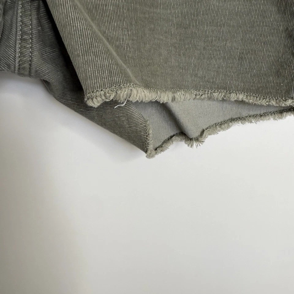 Pantalones Cortos Gap Talla 8 Verde Curdorey Corte  Foto 3 de 4