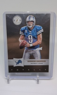 2011 Panini Totally Certified - Matthew Stafford #69 Totally Gold 9/25 Jersey #