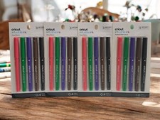Lot Of 4 Cricut Infusible Ink Fine Point Pens 0.4 Basics