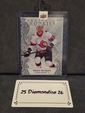 2025-26 UD Artifacts Rookies Nikolas Matinpalo 904/999 Ottawa Senators #220