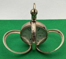 RARE Muckle Pocket Watch Gold Filled Elgin 18s Vintage Running (J14)