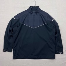 Nike Golf Storm FIT 10 Mens XXL Black 1/4 Zip Jacket Triple Layer Filter
