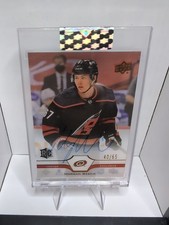 2020-21 Upper Deck Clear Cut Rookie Exclusives #CCMG Morgan Geekie 40/65