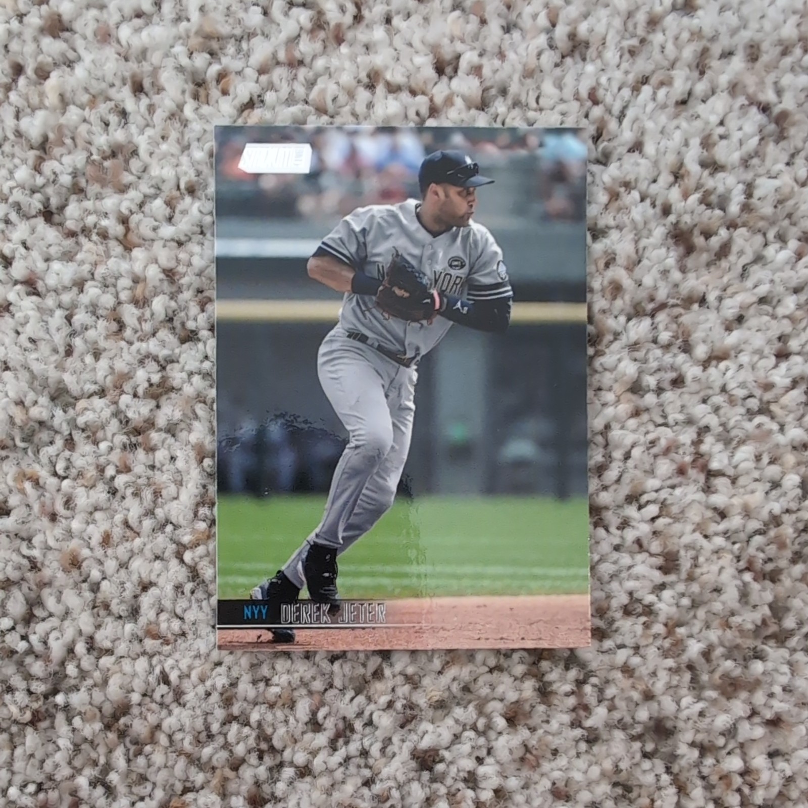 2021 Stadium Club Derek Jeter White Image Variation SSP 