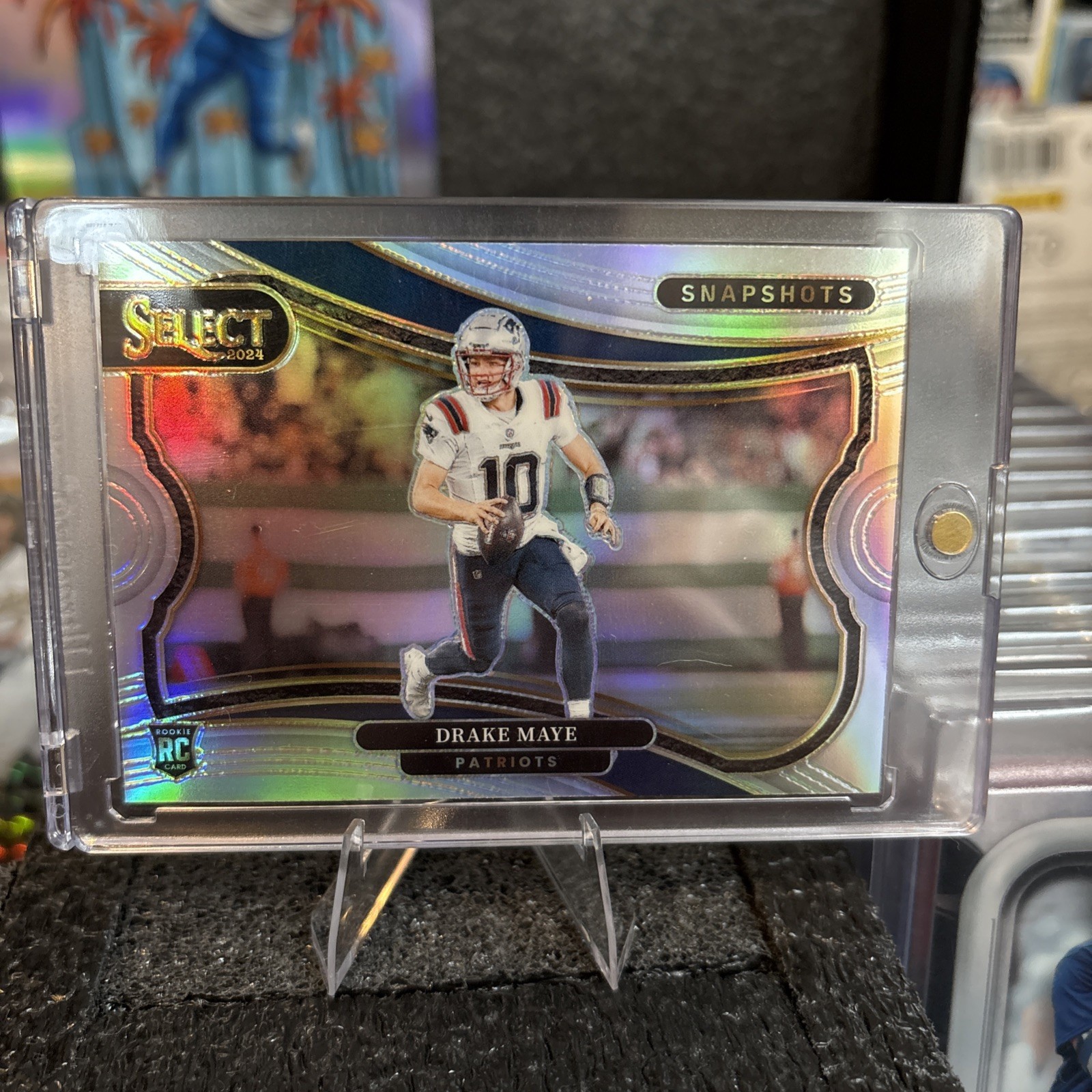 2024 Select Drake Maye Snapshots RC Silver Prizm Rookie #16 Patriots