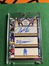 2025 Leaf Trinity Trios Malachi Zeigler/Croucher/Bourque Trios Auto 1/6