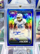 2024 Topps Chrome Rookie AUTO Autograph /150 Refractor SP Junior Colson Chargers