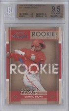 2008 Playoff Contenders Domonic Brown Dominic Brown #21 BGS 9.5 GEM MINT 1j6