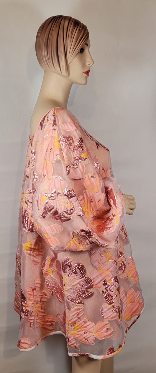 open lace back dress Magnolia Sunset Satin Maxi Dress