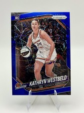 2025 Panini Prizm WNBA #29 Kathryn Westbeld Blue Velocity Prizms