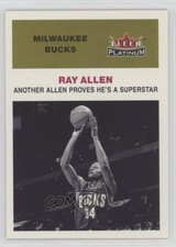 2001-02 Fleer Platinum Ray Allen #202 HOF e9p