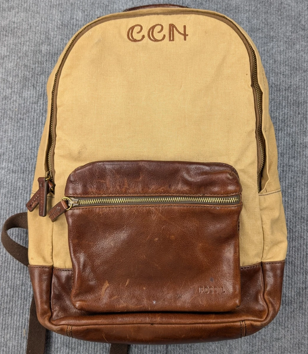 Fossil Backpack Brown Bags for Men for sale | eBay display picture 2