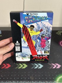 VAL D'ISERE SKIING & SNOWBOARDING ATARI JAGUAR CIB