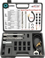 38900 Two Valve Triton Tool Kit Foolproof Repair System Spark Plug Thread Rep...