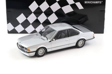 1:18 Minichamps BMW 635 CSI Coupe 1982 Silver Metallic Diecast Model