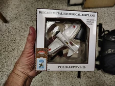 Model Power Postage Stamp No. 5331-1 Polikarpov I-16 Diecast Model Plane 1:100