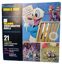 GAF Talking View Master Reels - Walt Disney's Donald Duck - Vintage Used