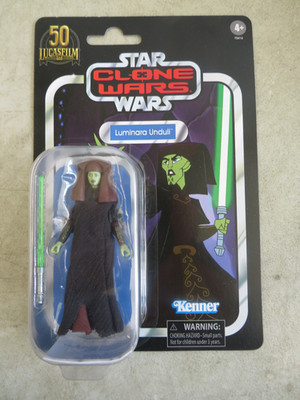 2021 Star Wars Vintage Collection Clone Wars Luminara Unduli 3,75'' Figur MOC