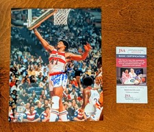Wes Unseld SIGNED Autographed 8x10 Photo w/ HOF 1988 Insc. JSA - NBA Bullets