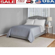 Garment Wash Matelasse Quilt Cotton Breathable Full Queen Bedspread Soft Cozy US