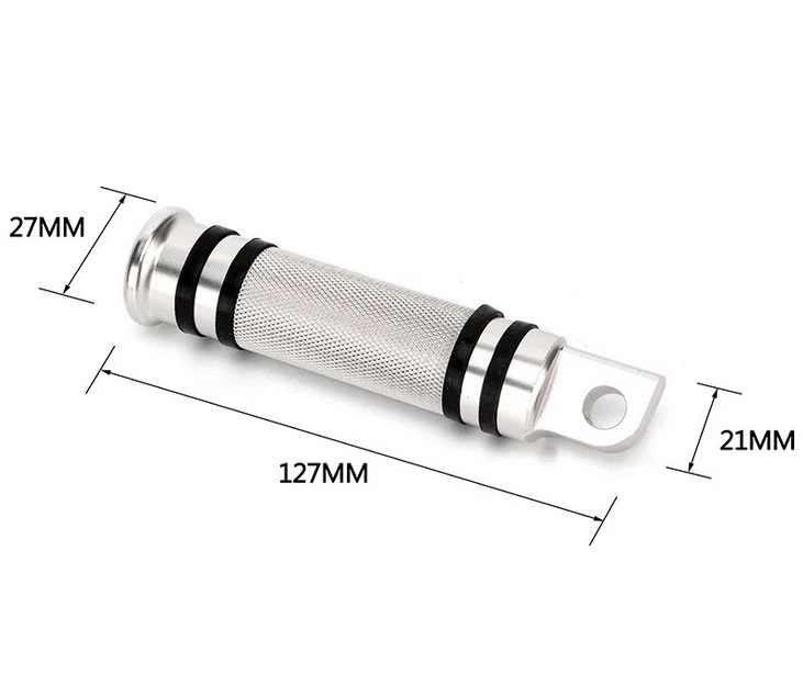 Motorcycle Foot Pegs Rest for Harley-Davidson Sportster Dyna Touring Foto 4 de 4