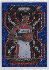 2021-22 Panini Prizm Fast Break Blue Prizm 63/150 Isaiah Todd #299 12tf