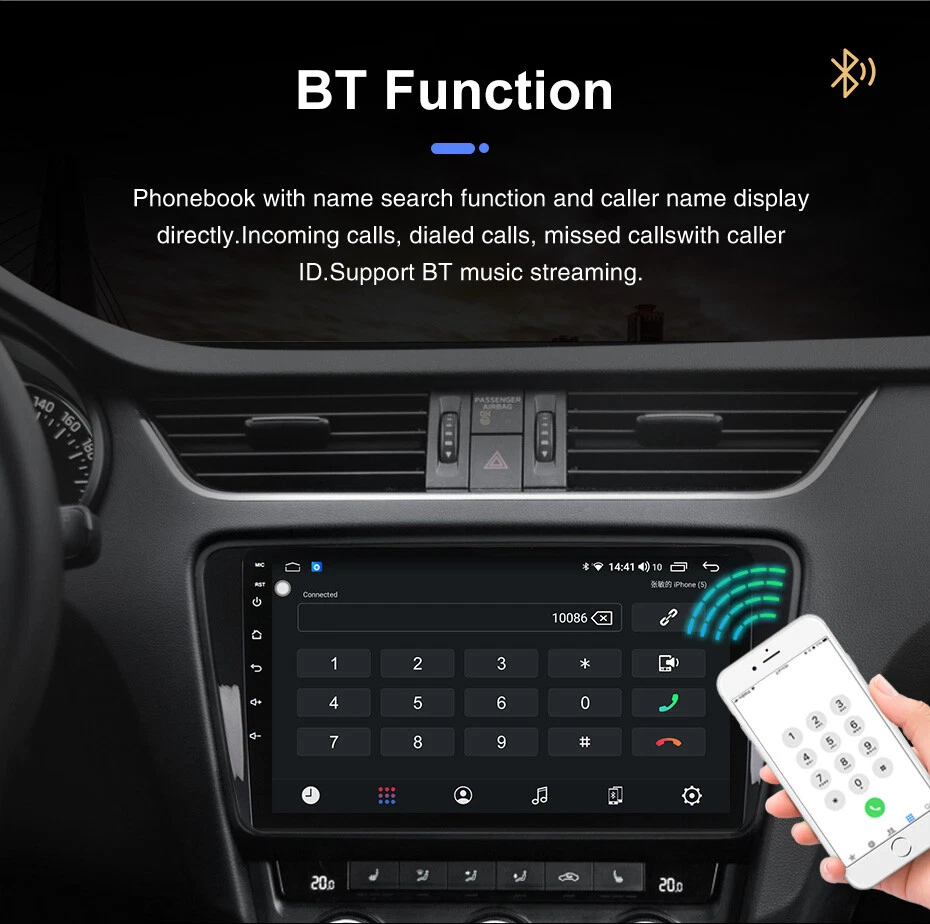 9" CarPlay für Mercedes Benz Vito Viano Autoradio GPS Sat Navi BT 8 Core 4+32G - Bild 4 von 4