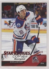 2022-23 Upper Deck AHL Star Rookies Exclusives 15/100 Xavier Bourgault #139 0bl3