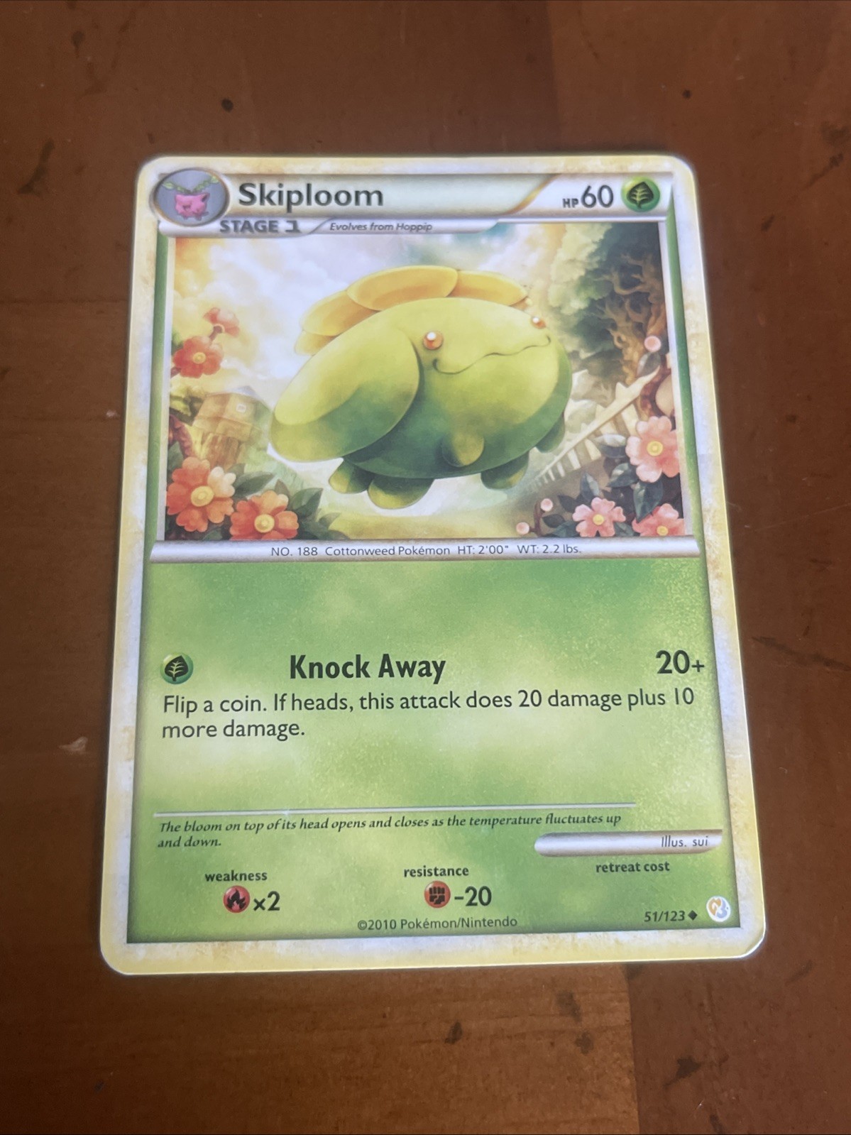 Skiploom 51/123 Heartgold & Soulsilver Regular
