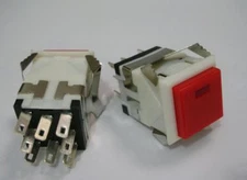 2pcs Push Button 3V Led 120V-250V DPDT Latching Switch,RLKD2 ay